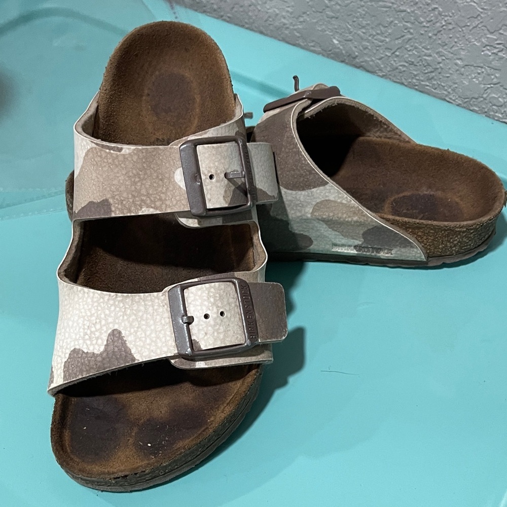 Birkenstock Brown Double Strap Sandals - Picture 4 of 4